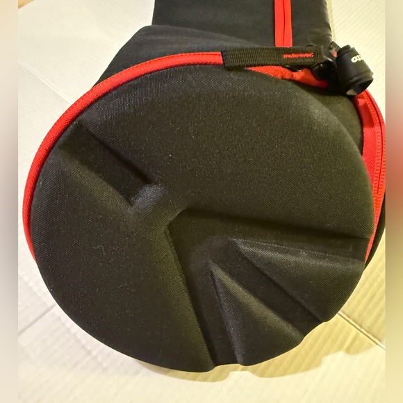 Manfrotto MB MBAG80PN 80cm Tripod Black w Red Trim Zippered Bag - Picture 10 of 12
